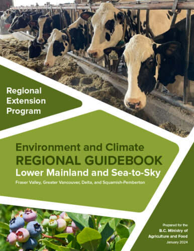 Environment and Climate Regional Guidebook for Lower Mainland and Sea-to-Sky