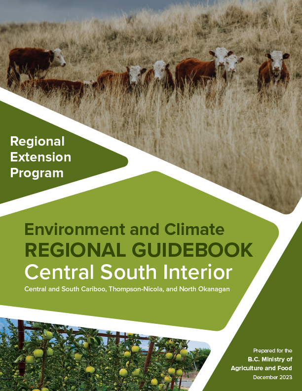 Environment and Climate Regional Guidebook for Central South Interior